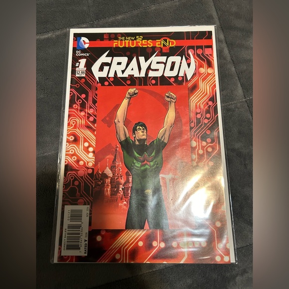 DC COMICS GRAYSON ISSUES 1-6, ANNUAL 1, and FUTURE’S END #1 - Picture 8 of 9